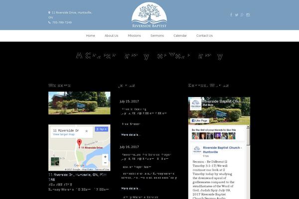 Hestia-pro theme site design template sample