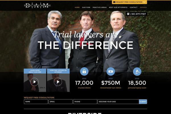 riversideworkinjuryattorney.com site used Wp-damfirm-theme
