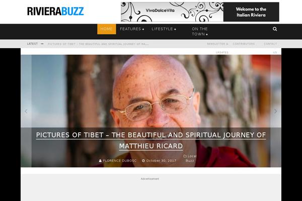 Valenti theme site design template sample
