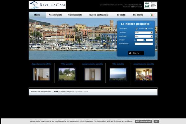 Panorama theme site design template sample