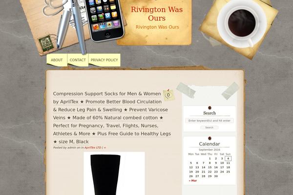 Desk Mess Mirrored theme site design template sample
