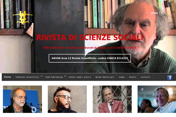 rivistadiscienzesociali.it site used News Grid