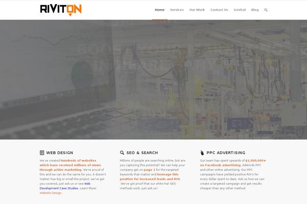 riviton.com site used Selo