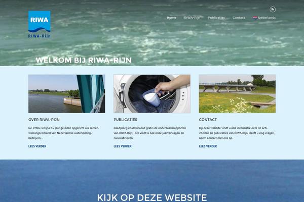 Riwa theme site design template sample