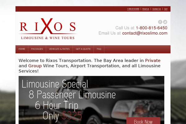 Site using Front End Theme Preview plugin