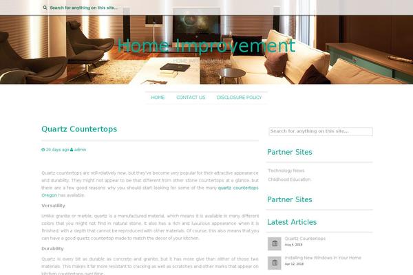 Preus theme site design template sample