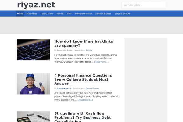 Genesis-sample theme site design template sample
