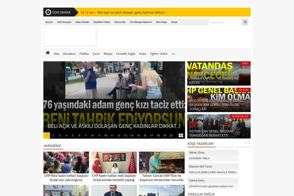 Thehaberv3 theme site design template sample