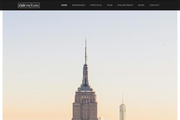 Intact theme site design template sample