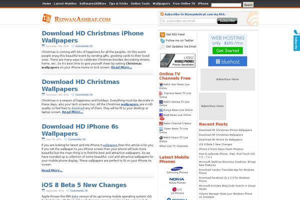 Heidi theme site design template sample