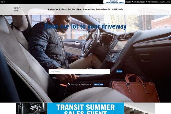 Dealer Inspire common theme site design template sample