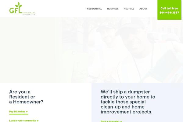 Total Child theme site design template sample