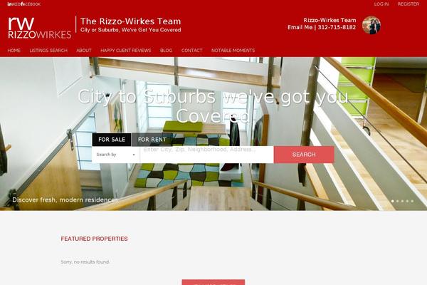 Site using Real Estate Website Builder plugin