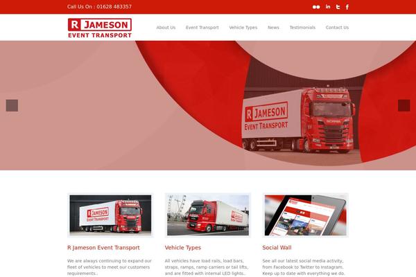 Avada Child theme site design template sample