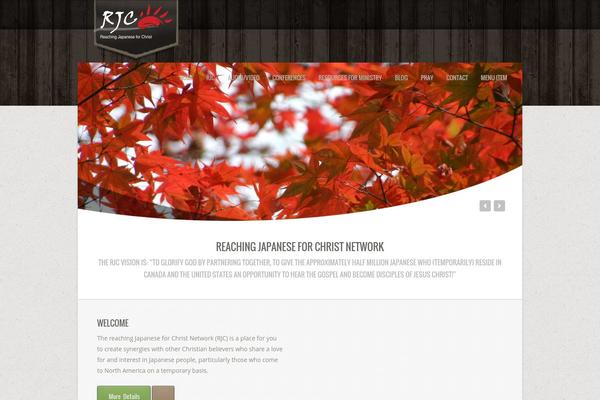 Thegoodnews theme site design template sample