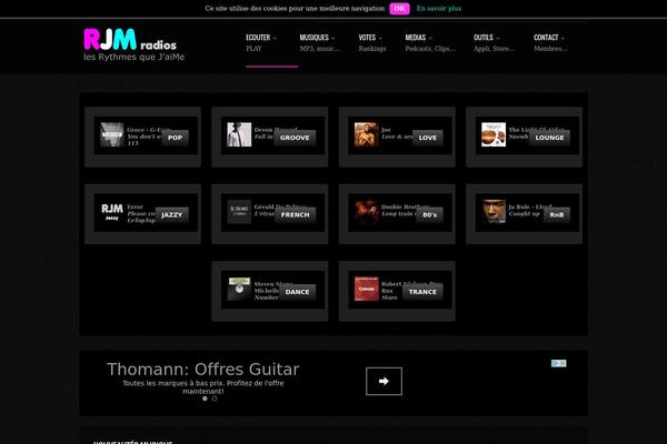 Remix theme site design template sample