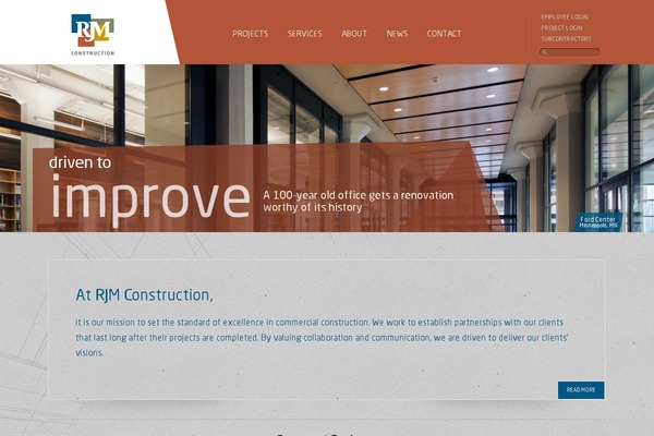 rjmconstruction.com site used Rjm