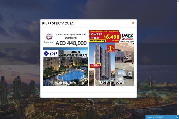Rk theme site design template sample