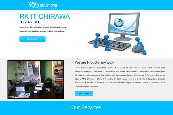 Twentytwenty-child theme site design template sample