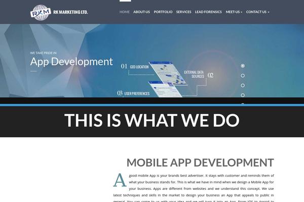 Orlando theme site design template sample