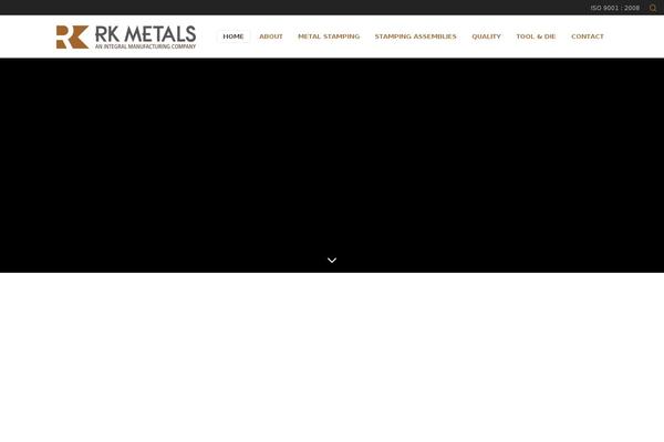 Blade theme site design template sample