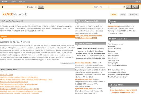 rknecalumni.org site used Bphome