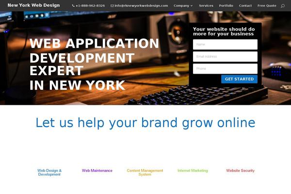 Site using Contactforms plugin