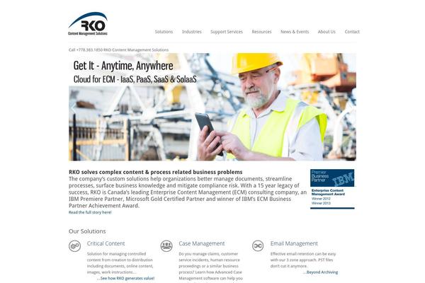 Immersion theme site design template sample