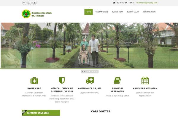 SoulMedic theme site design template sample
