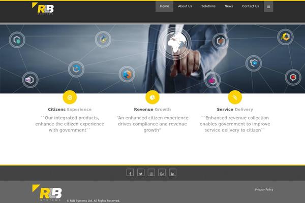 Amaze theme site design template sample