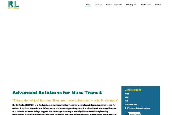 Fluid theme site design template sample