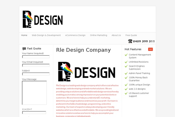 Nano2 theme site design template sample