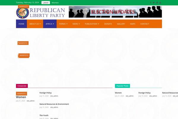 Site using Facebook Widget plugin