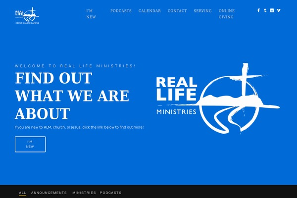 Story theme site design template sample