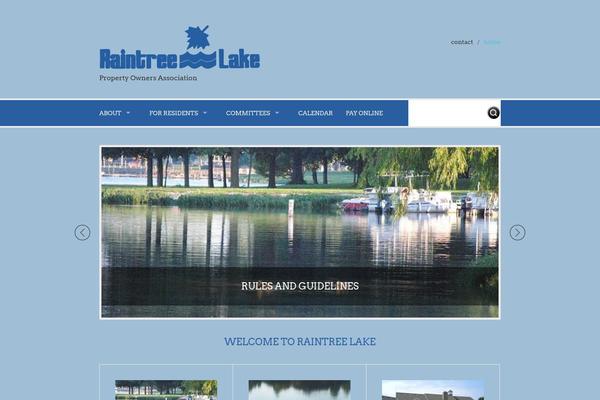 Panoramic theme site design template sample
