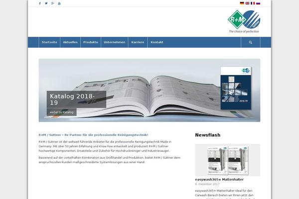Enfold-child theme site design template sample