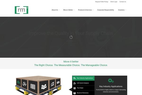 Salient theme site design template sample