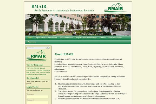 Weaver II theme site design template sample