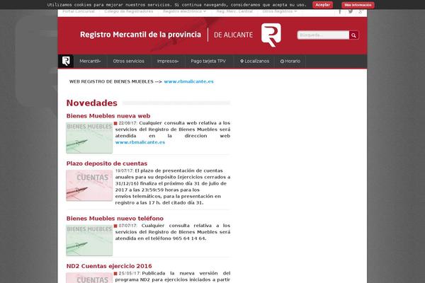 rmalicante.es site used Minezine-premium