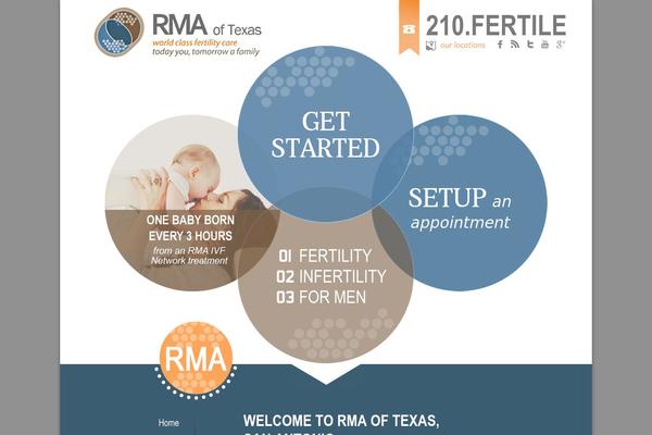 Rma theme site design template sample