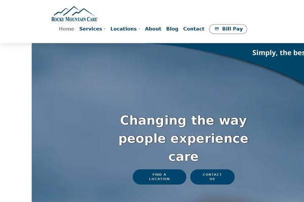 Fluid theme site design template sample