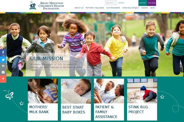 rmchildren.org site used Elevationweb