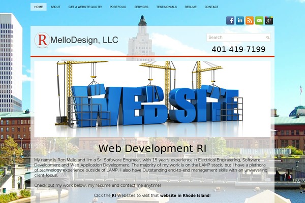 Site using TLP Portfolio plugin