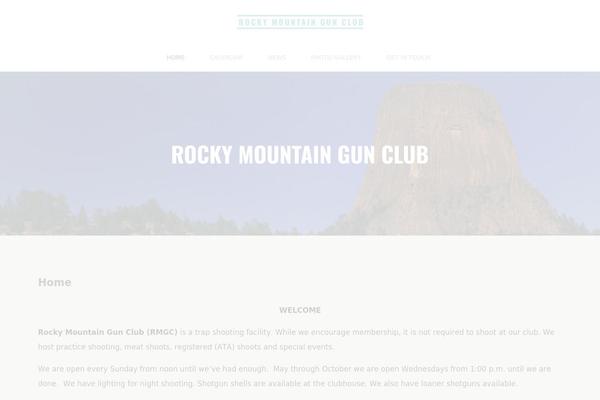Roseta theme site design template sample