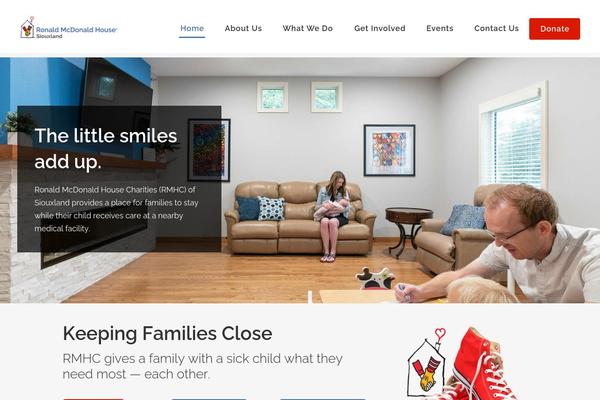 Bridge Child theme site design template sample