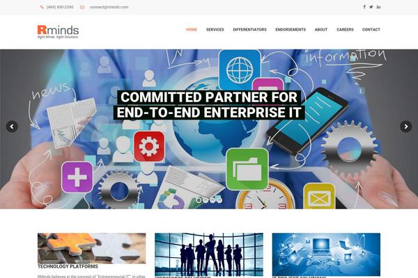 Koncecpt theme site design template sample