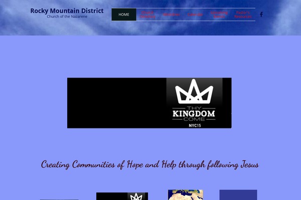 Site using Folder Slider plugin