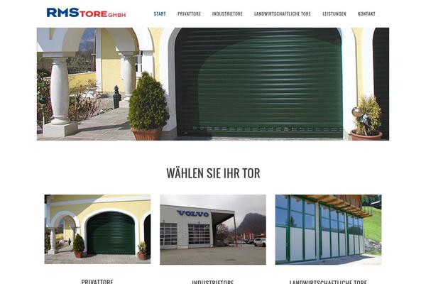 Vigor theme site design template sample