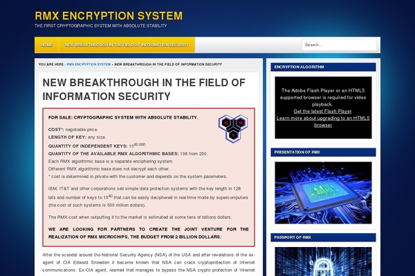 rmxcrypt.com site used Clevine