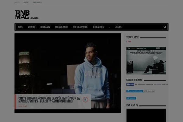 Site using Facebook like box plugin